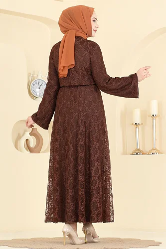 moda selvim Combined 6293BSK463 Brown - Thumbnail