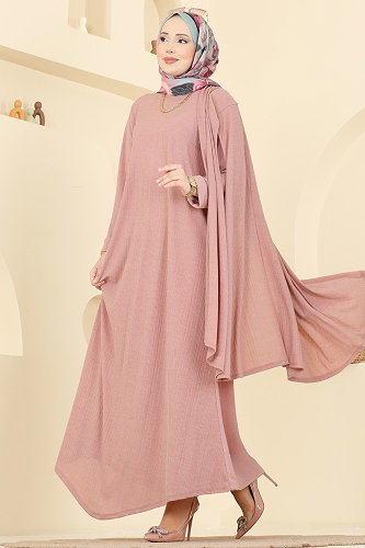 moda selvim Combined 6370ZNNK1102 Light Rose Dried - Thumbnail