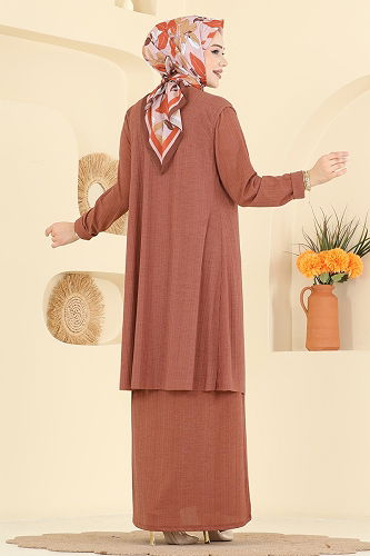 moda selvim طقم تفاحي 6527ZNN863 - Thumbnail