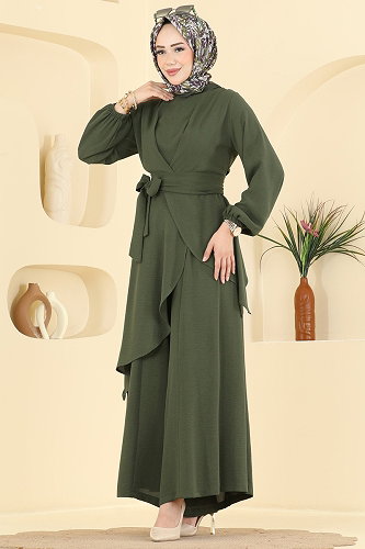 moda selvim Combined 6768MP806 Khaki - Thumbnail
