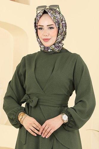 moda selvim Combined 6768MP806 Khaki - Thumbnail