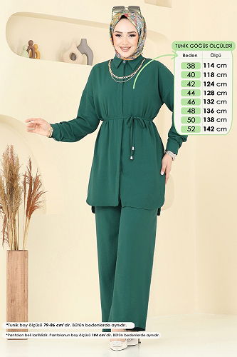 moda selvim Combined 6802MP806 Emerald - Thumbnail