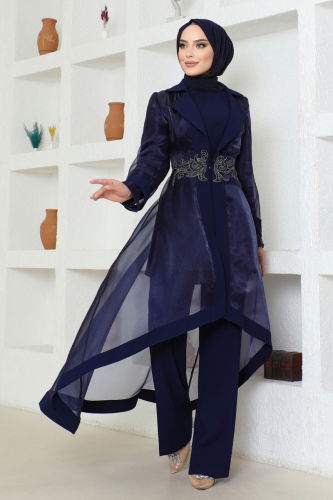 moda selvim Combined 6848LCM851 Navy Blue - Thumbnail