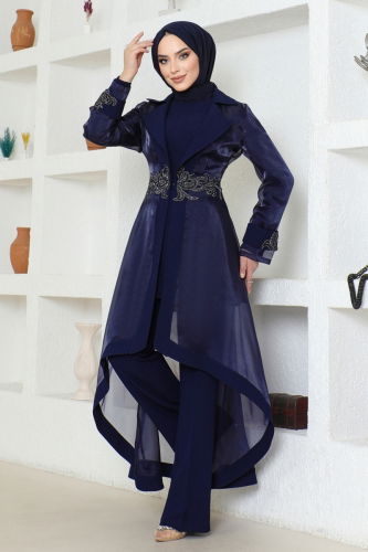 moda selvim Combined 6848LCM851 Navy Blue - Thumbnail