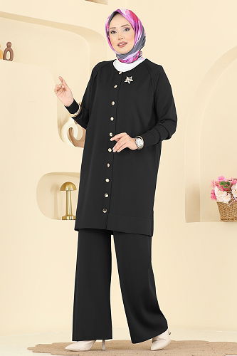 moda selvim Combined 7030UZ662 Black - Thumbnail