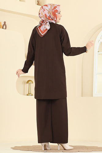 moda selvim Combined 7030UZ662 Brown - Thumbnail