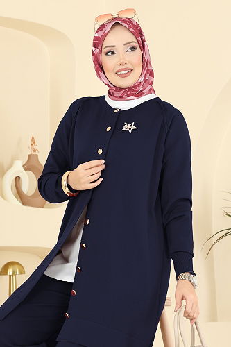 moda selvim Combined 7030UZ662 Navy Blue - Thumbnail