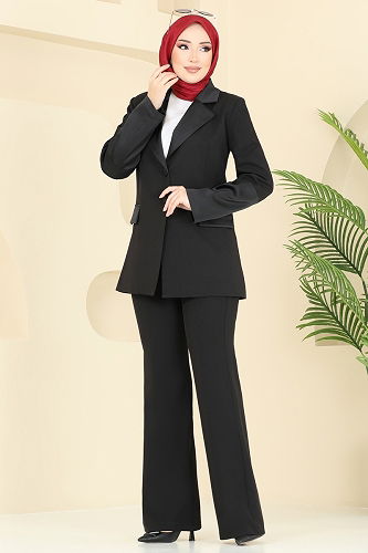 moda selvim Combined 7039ABK1075 Black - Thumbnail