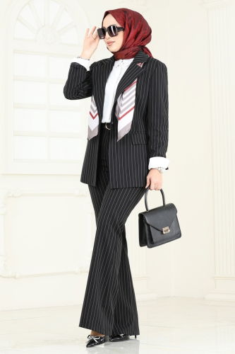 moda selvim Combined 7062ABK1075 Black - Thumbnail