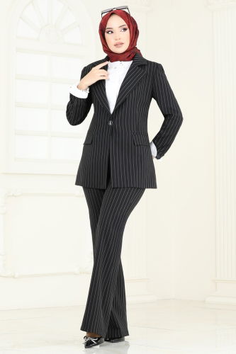 moda selvim Combined 7062ABK1075 Black - Thumbnail