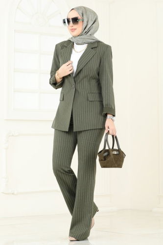 moda selvim Combined 7062ABK1075 Khaki - Thumbnail