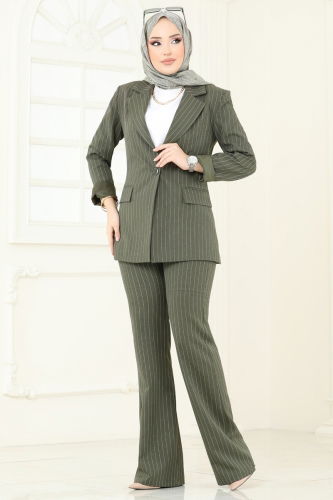 moda selvim Combined 7062ABK1075 Khaki - Thumbnail