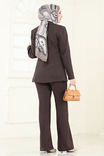 moda selvim Combined 7063ABK1075 Brown - Thumbnail