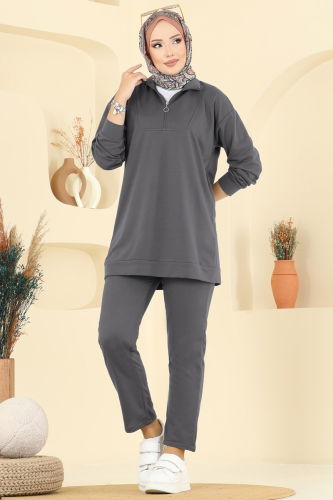 T.E.G. - طقم رمادي غامق 7080TEG847