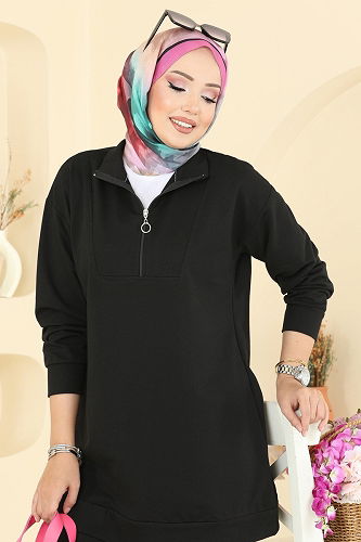 moda selvim Combined 7080TEG847 Black - Thumbnail