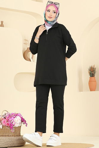 moda selvim Combined 7080TEG847 Black - Thumbnail