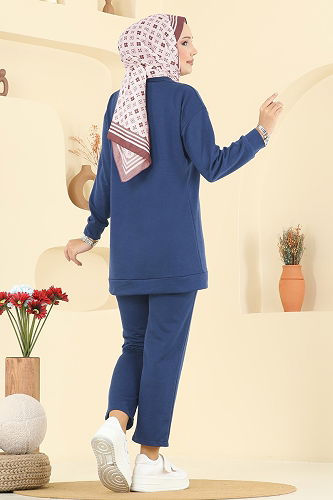 moda selvim طقم ازرق 7080TEG847 - Thumbnail