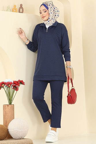 moda selvim Combined 7080TEG847 Navy Blue - Thumbnail