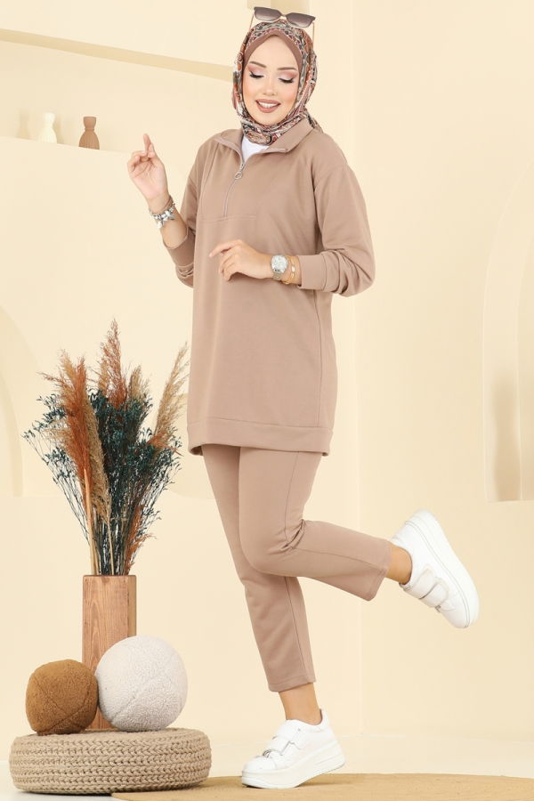 Modaselvim الاطقم طقم بيج 7080TEG847