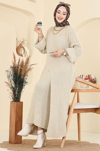 moda selvim Combined 7081HBS856 Stone - Thumbnail