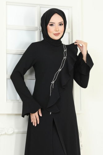 moda selvim Combined 7090ABK1075 Black - Thumbnail