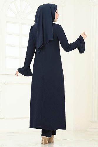 moda selvim Combined 7090ABK1075 Navy Blue - Thumbnail