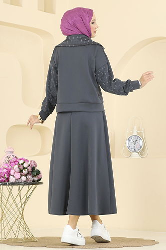 moda selvim Combined 7099TEG847 Anthracite - Thumbnail