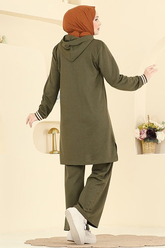 moda selvim Combined 716PM271 Khaki - Thumbnail