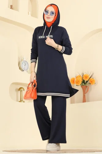 P.R.M. - Combined 716PM271 Navy Blue