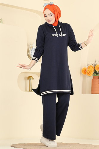 moda selvim Combined 716PM271 Navy Blue - Thumbnail