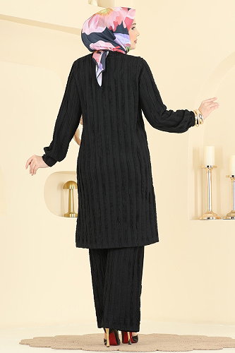 moda selvim Combined 724PM271 Black - Thumbnail