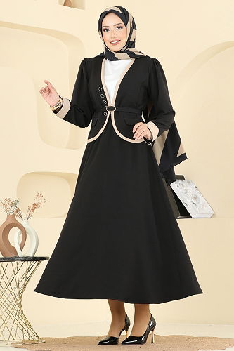 moda selvim Combined 7452MP806 Black - Thumbnail