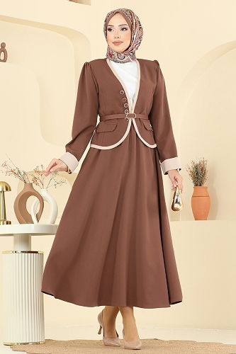 moda selvim Combined 7452MP806 Brown - Thumbnail