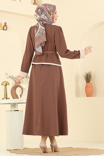 moda selvim Combined 7452MP806 Brown - Thumbnail