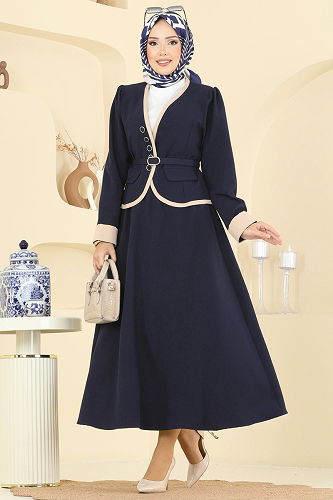 moda selvim Combined 7452MP806 Navy Blue - Thumbnail