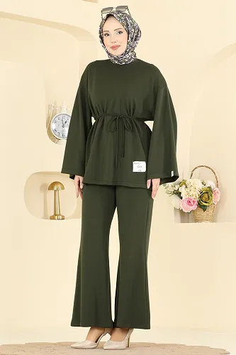 moda selvim Combined 755OZN1046 Khaki - Thumbnail