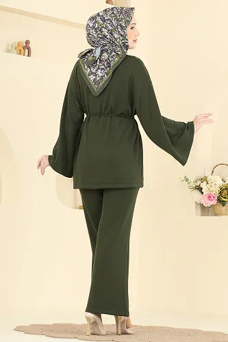 moda selvim Combined 755OZN1046 Khaki - Thumbnail