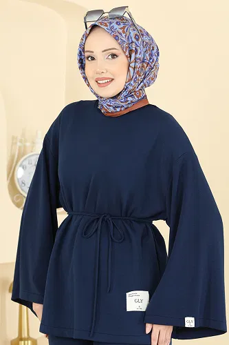 moda selvim Combined 755OZN1046 Navy Blue - Thumbnail