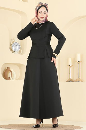 moda selvim Combined 763SHE1174 Black - Thumbnail