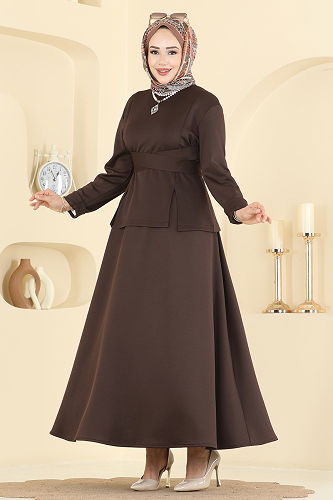 moda selvim Combined 763SHE1174 Brown - Thumbnail