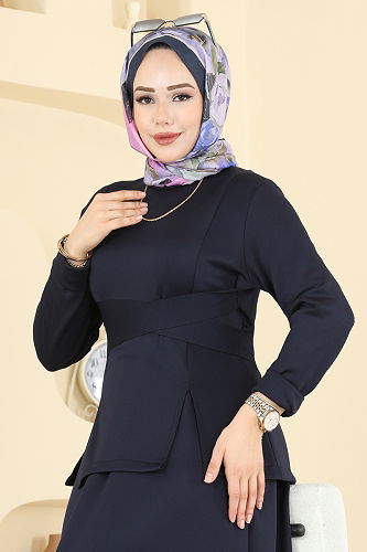 moda selvim Combined 763SHE1174 Navy Blue - Thumbnail