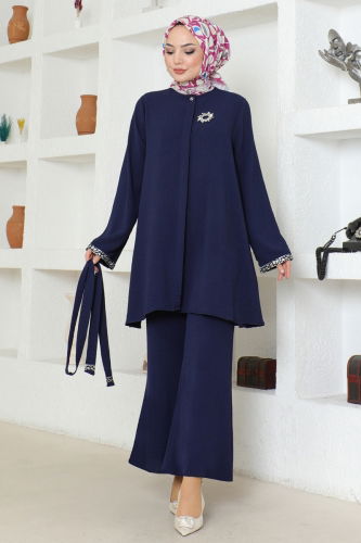 moda selvim Combined 8004TRT545 Navy Blue - Thumbnail