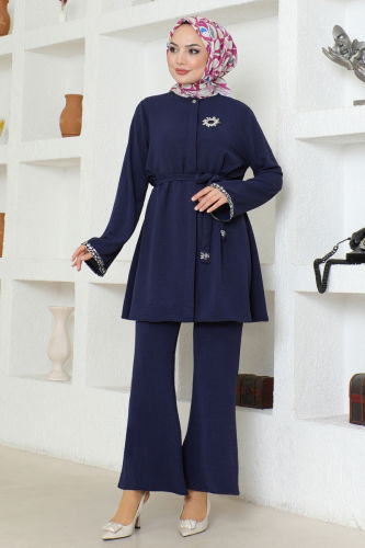 moda selvim COMBINED 8004TRT545 Navy Blue - Thumbnail