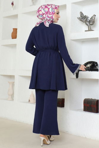 moda selvim COMBINED 8004TRT545 Navy Blue - Thumbnail