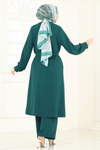 moda selvim طقم بترولي 8006TRT545 - Thumbnail