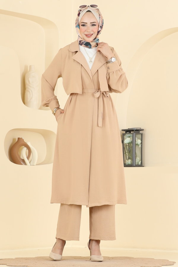 Modaselvim Hijab Combinations Combined 8006TRT545 Vision