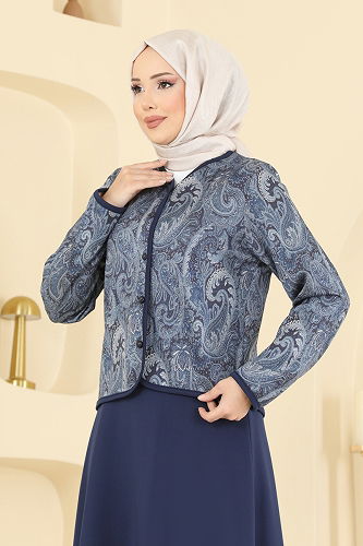 moda selvim Combined 8010TEG847 Navy Blue - Thumbnail