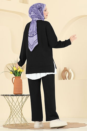 moda selvim Combined 8010UZ662 Black - Thumbnail