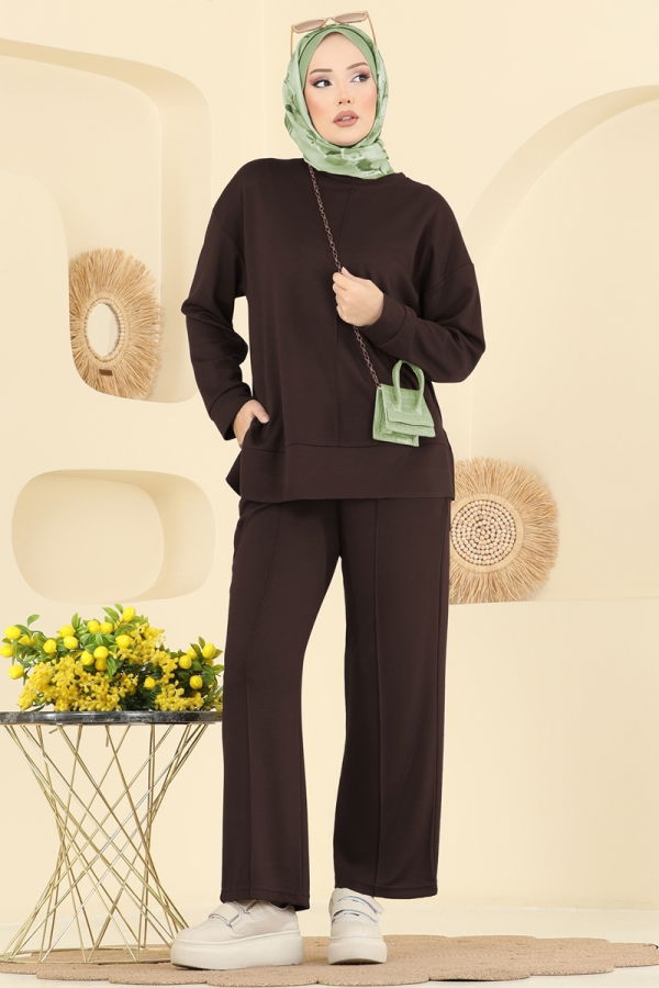 Modaselvim الاطقم طقم بني 8010UZ662