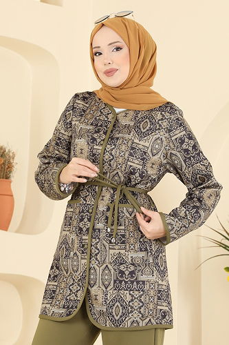 moda selvim Combined 8019TEG847 Almond Green - Thumbnail